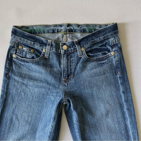 Jcrew Distressed Denim Bootcut Jeans Women’s Size 28S Short - Picture 2 of 8